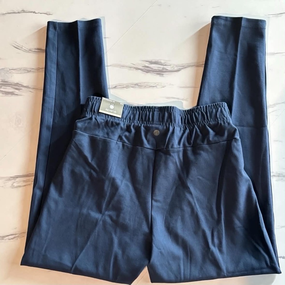Men’s Small Apana Steele Blue Lightweight Workout Athletic Yoga Pants MA3479
